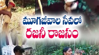 మూగ జీవాల సేవలో... రజనీ రాజసం | A woman Who Satisfies The Hunger Of Dogs | Karnataka