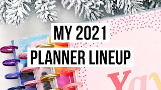 My 2021 Planner Lineup! // What Planners Will I Be Using Next Year?