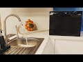 How Maximus Tabletop Dishwashers Drain Used Water using the Included Quick Connect Hoses