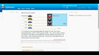 typeracer asmr 40+ WPM