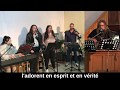 DIEU EST ESPRIT [avec paroles] - Louange avec Gospel Train & Terre Habitée