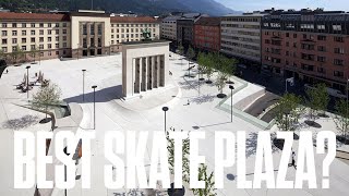 Street Skating in Innsbruck | Best skate plaza in Europe!