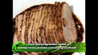 Roast Pork - Grace Foods Creative Cooking Feeding Jamaica's Olympians