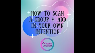 How to scan a group  - Healy Hangout Replay -