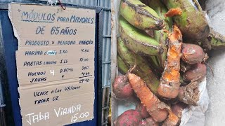 #DiarioDeCuba | Así es el módulo de alimentación que entrega el Gobierno cubano mayores de 65 años