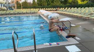 Backstroke Start Butt Bomb