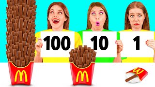 100 Layers of Food Challenge | Prank Wars by TeenTeam Challenge