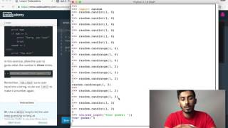 Codecademy Python Tutorial #21