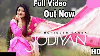 Jodiyan Rupinder Handa (Full Songs) || New Punjabi Songs 2018