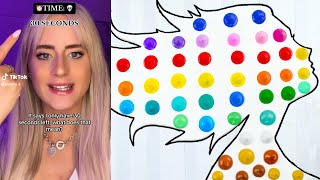 *1 Hour*🎨 Text To Speech 🎨 ASMR Satisfying Art || @Jezelle Catherine || POVs Tiktok Compilations