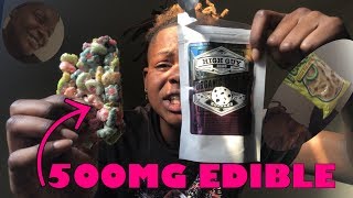 I ATE A 500MG EDIBLE 😱!!!!