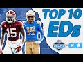 The Top 10 EDGE Rushers In The 2024 NFL Draft