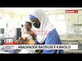 agataliikonfuufu abalwadde e kawolo badduse ku bitanda ne badda eka okulya ssekukkulu