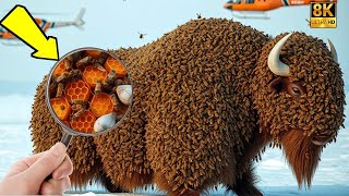 American Pig and his cub attacked by Millions of Barnacles \u0026 Parasites Bee Saved By Heroic Team