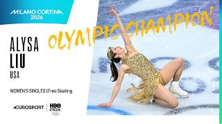 Milano Cortina 2026 | Alysa LIU (USA) | Women – Free Skating