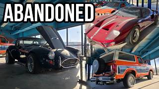 ABANDONED Nascar Team Owner's Car Collection Worth MILLIONS