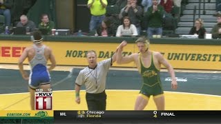 Bison Pick Up Dual Win Over Air Force