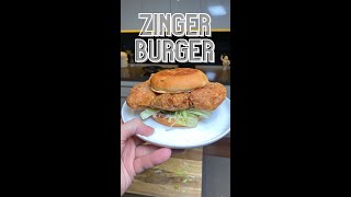 Zinger Burger 🍔 #shorts