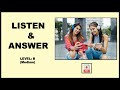 Listening Test - Level B  (Medium) + PDF -multiple choice questions  - Easy English Lesson