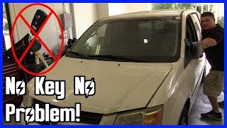 How to Move a Car Without the Key! - Lost Your Key?