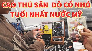 CAO THỦ SĂN  ĐỒ CỔ NHỎ TUỔI NHẤT NƯỚC MỸ