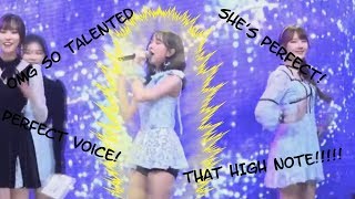 Eunha's Super High Note in Sunrise - [Encore]