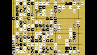 囲碁棋譜再現 第40期棋聖戦ファーストトーナメント予選2回戦 黒：田原靖史 vs 白：林海峰