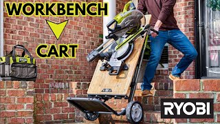 The ULTIMATE 2-IN-1! | RYOBI SPEED BENCH Mobile Workstation