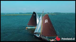 Skûtsjesilen in Friesland, The Netherlands