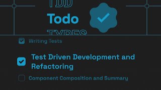 Test Driven Development and Refactoring | Todo App with React, TypeScript, TDD | Frontend Hire