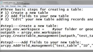 3) Creating Line Feature Classes Using Arcpy Scripting