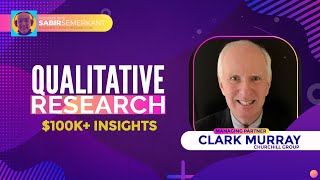 Qualitative User Research (UX) with Clark Murray (UX Design, Product Design) #UXDesign #UX #Surveys