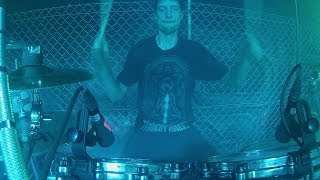 Dan Carle - After The Burial | Anti-Pattern live @ Rockfabrik Nürnberg 25/05/14 | Drumcam