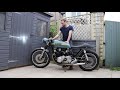 suzuki gs 750 cafe racer build bikeshed unlocked entry