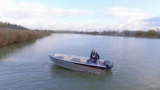 New Buster S aluminium boat