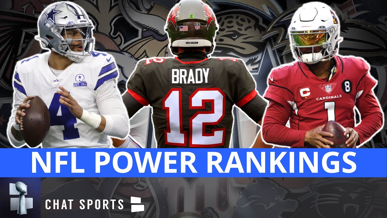 NFL Power Rankings: All 32 Teams Ranked Entering Week 8 Of The 2021 NFL ...