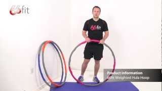 Hula Hoops - Weighted Exercise Hula Hoops - 66fit