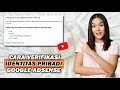 CARA VERIFIKASI DATA IDENTITAS GOOGLE ADSENSE UNTUK YOUTUBE!