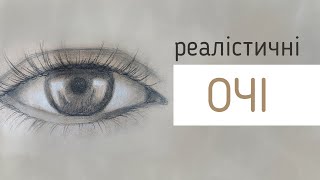 Як малювати реалістичні очі?