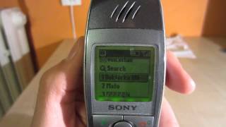 Sony CMD-J6 Retro mobile phone overview