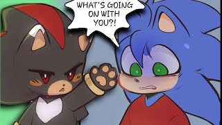 Sonic’s Unexpected Alien Roommate?! | Sonic x Shadow AU Comic Dub