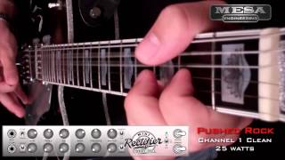 Mesa Boogie Mini Rectifier Twenty-Five, Sounds/Settings -- Pushed Rock (5 of 7) | Full Compass