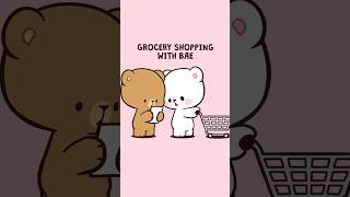 Grocery 🛒#shorts #milkmocha #milkandmocha #milkmochabear #bears #animation #cuteanimation