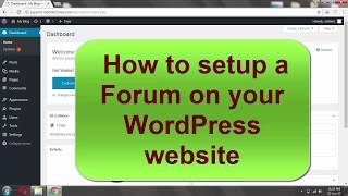 How to Setup a forum on your WordPress website - bbpress Plugin
