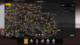 The Size Of The ETS2 Map With Promods and all Map DLCS