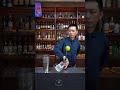 Pisco Sour: Fancy Performance Of A Bartender Making A Cocktail From Peru. #shorts