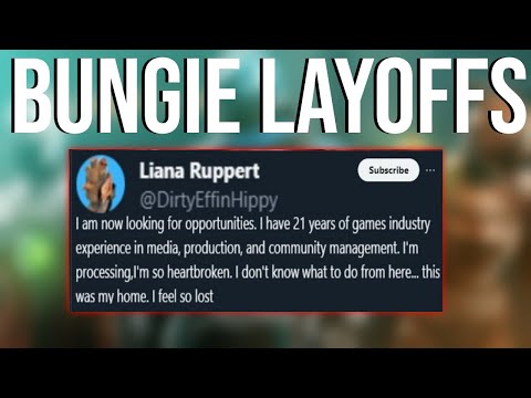 Bungie Just Started a Massive Layoff with their Community Manager: