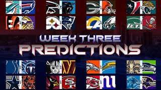 NFL Week 3 Predictions