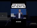 Hear this speaker give the difference between IQ EQ and SQ #motivation #inspiration #youtubeshorts