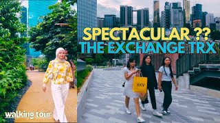 THE EXCHANGE TRX, SPECTACULAR SHOPPING MALL ⁉️🇲🇾 | WALKING TOUR 4K HDR